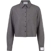 VERSTIQUE Blusa cinzento / branco