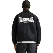 Lonsdale Casaco meia-estação 'Shortlands' preto / branco