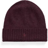 Ralph Lauren Gorros vermelho vinho