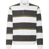 Blend Sweatshirt 'BHLINDEN' castanho escuro / oliveira / branco