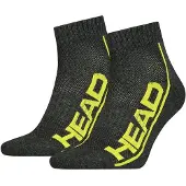 Head Meias Curtas Performance Unisex Quarter 2 Pares