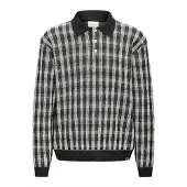 !Solid Pullover 'SDVadim' preto / branco