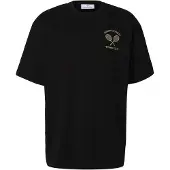 Sergio Tacchini Camisa funcionais 'Britpop' ouro / preto