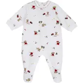 Chicco Macacão/Body bege escuro / jade / vermelho / branco