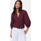 Lipsy Blusa borgonha