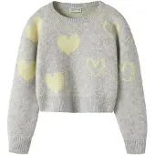 Name it Pullover 'NKFRivanno' amarelo / acinzentado