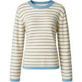 Imily Bela Pullover camurça / azul fumado / azul céu
