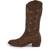 Rylko Botas de cowboy chocolate