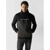 KOROSHI Sweatshirt cinzento / preto