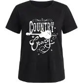 Usha Camisa ecru / preto
