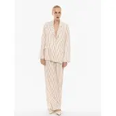 4TAILORS Blazer 'Ring' bege / branco
