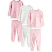 Next Pijama cor-de-rosa / rosa escurecido / offwhite