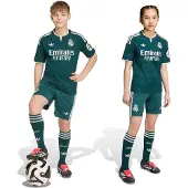 Adidas Fato de treino 'Real Madrid 26/27' cana / verde escuro / branco