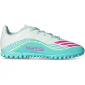Adidas Sapatilhas de Futebol F50 Messi Club — Relva Sintética (Criança)