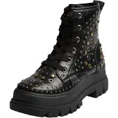 Buffalo Botim com fivela 'ASPHA' preto