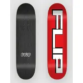 Flip Skate Deck Squared Logo Red 8.0´´x31.50´´
