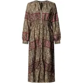 Pepe Jeans para mulher. PL9537895 Vestido Himawari verde (L), Casual, Algodão, Manga comprida
