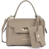 LANCASTER PARIS Malas de tiracolo 'Mademoiselle Grace' bege