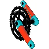 RideWrap Adesivos De Proteção De Manivela Mtb