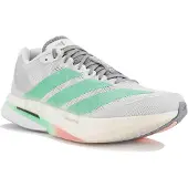 Adidas Sapatilha de corrida 'Adizero Boston 13' cinzento / lima