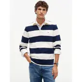Tommy Hilfiger Sweatshirt 'ESSENTIAL' ecru / navy