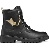 Geox Bota 'J CASEY ' ouro / preto