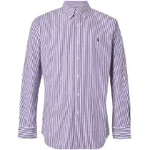 Ralph Lauren Camisa roxo / branco