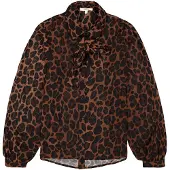 Garcia Blusa caramelo / chocolate / castanho escuro