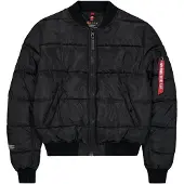 Alpha industries Casaco Acolchoado Ma-1 Logo