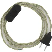 Creative Cables Cabo De Lâmpada Braided 1.80 M