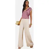 Love & roses Blusa roxo / branco natural