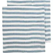 Meyco Baby Musselina Fat Stripe 70x70 Cm 2 Unidades