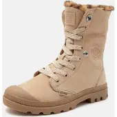 Palladium Botim com fivela 'BAGGY' bege / castanho / preto