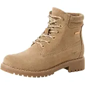 Tamaris Botas com atacadores bege