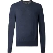 BOSS Pullover 'Leno' azul escuro