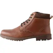 Next Botas com atacadores conhaque