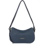LANCASTER PARIS Mala de ombro 'Dune' azul escuro