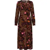 Culture Vestido castanho / rosa