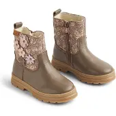 Wheat Bota 'Carmen Tex' castanho / amarelo / lilás / rosa escurecido
