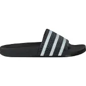 Adidas Sapato aberto 'Adilette' preto / branco