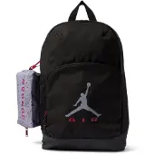 Jordan Mochila 'JAN AIR RAID' cinzento / vermelho cereja / preto