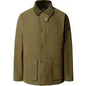 Hackett London para homem. HM4000216 Jaqueta Cotton Field verde (XL), Casual, Poliéster
