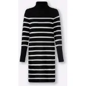 HEINE Vestido preto / branco