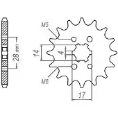 Sifam Pinhao Dianteiro 10251cz14