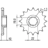 Sifam Pinhao Dianteiro 12094cz12