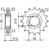 Sifam Pinhao Dianteiro 12127cz15