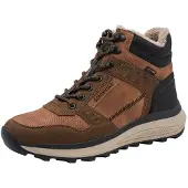 Marco Tozzi Botas com atacadores castanho / caramelo / preto