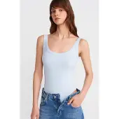 Dilvin Blusa body azul