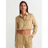 Dilvin Blusa camelo