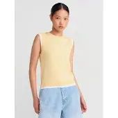 Dilvin Blusa 'Blusen' amarelo limão